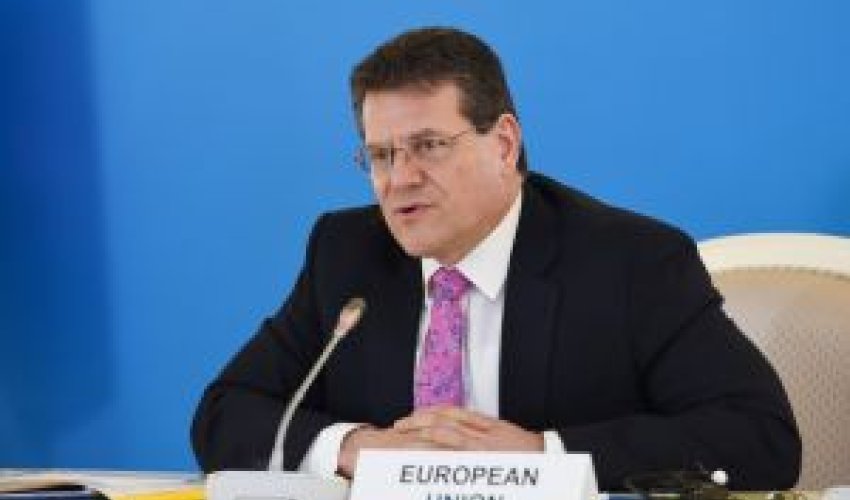 Maroş Şevçoviç: “Cənub Qaz Dəhlizi Avropa İttifaqı üçün strateji əhəmiyyət daşıyır