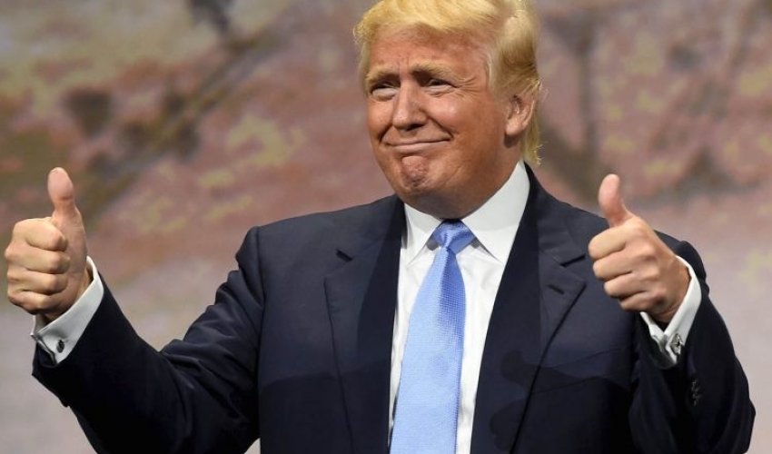 Tramp  Bakı görüşündən məmnundur