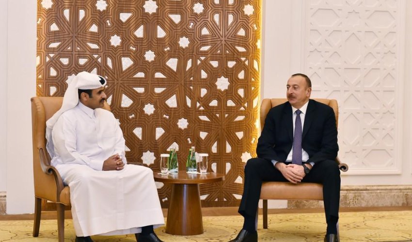 İlham Əliyev vacib görüşlər keçirir