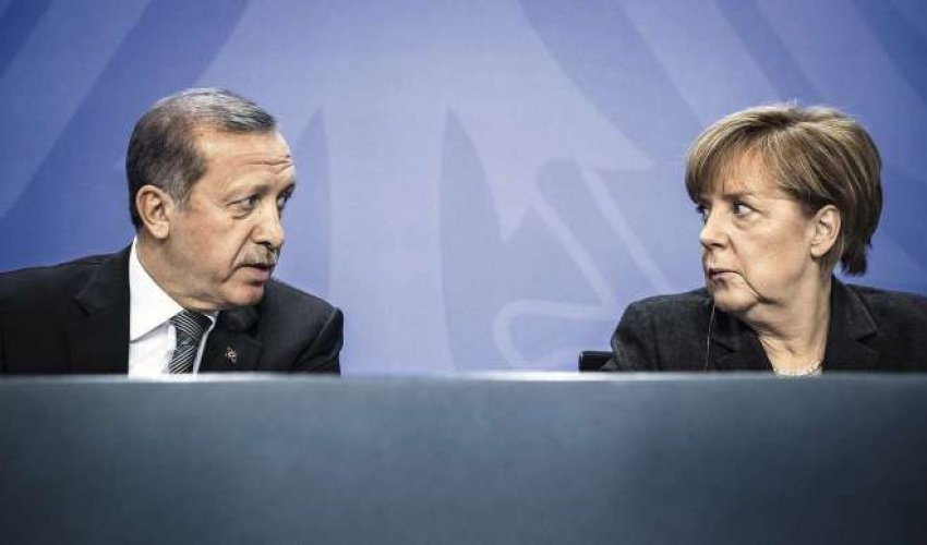 “Sana yazıklar olsun, Merkel” - Ərdoğan - VİDEO