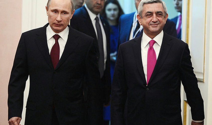 Moskvada Putin və Sarkisyanın görüşü baş tutub