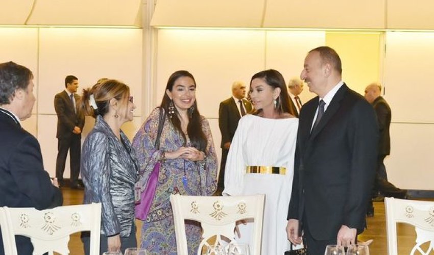 İlham Əliyev qonaqların şərəfinə ziyafət verdi – FOTOLAR 