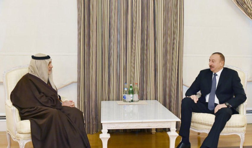 Prezident Səudiyyə Ərəbistanının Şahzadəsini qəbul edib