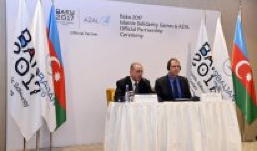 Bakı 2017 Oyunları AZAL-ı rəsmi tərəfdaş sıralarında salamlayır