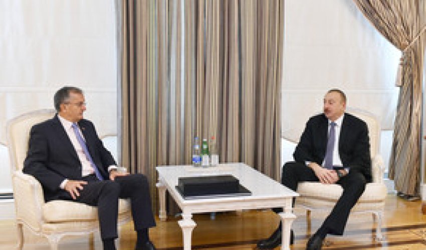 Prezident İlham Əliyev Serbiyanın Azərbaycandakı səfirini qəbul edib