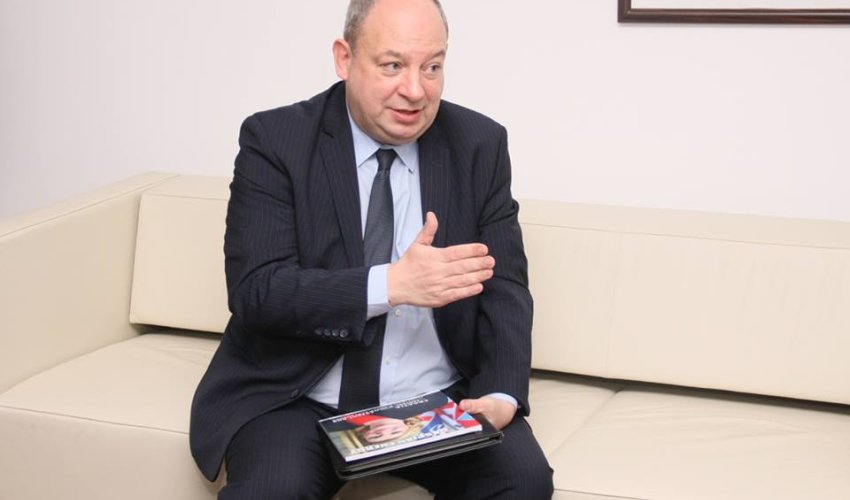 Belçikanın Azərbaycandakı səfiri Bert Şufs: “Belçika şirkətləri Azərbaycan iqtisadiyyatının diversifikasiyasına kömək edə bilərlər”