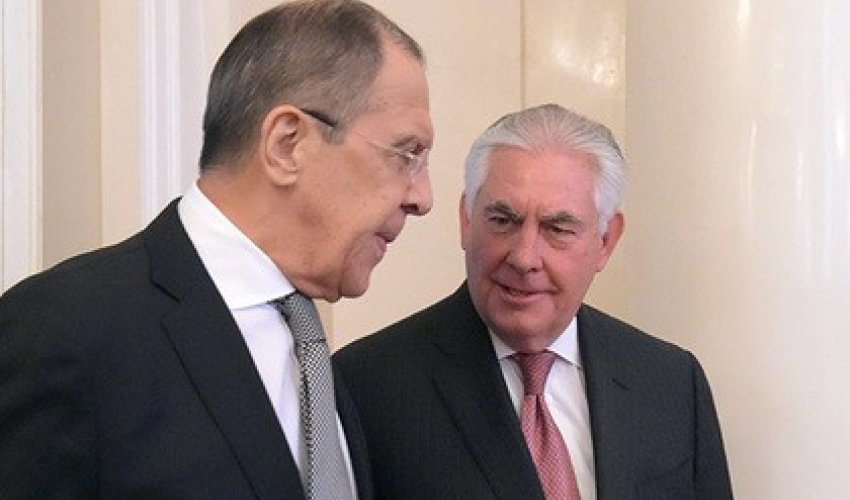 Tillerson və Lavrovun Putinlə görüşü bitdi