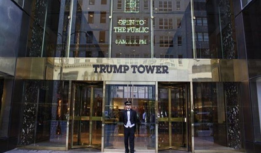 Nyu-Yorkda “Trump Tower”in binasında 25 etirazçı saxlanılıb Nyu-Yorkda “Trump Tower”in binasında 25 etirazçı saxlanılıb