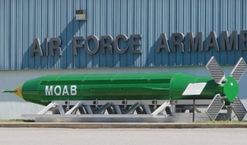 ABŞ İŞİD-i dünyanın ən böyük qeyri-nüvə bombası ilə vurub