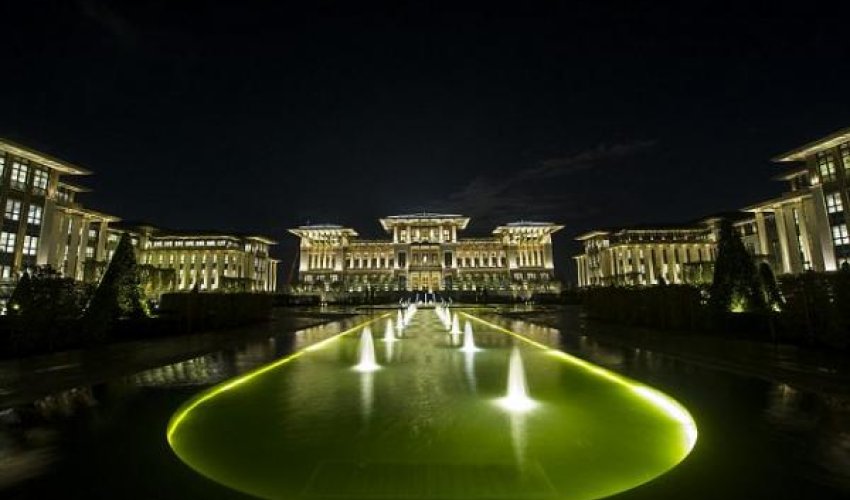 Ərdoğanın dəbdəbəli sarayı - FOTOLAR