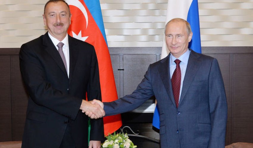 Putin Azərbaycan prezidentinə təbrik məktubu göndərib