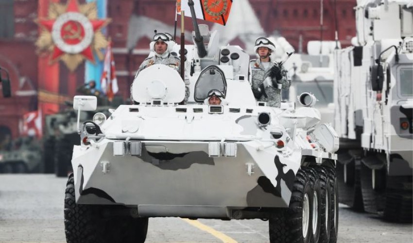Moskvada Qələbə paradı keçirilib Moskvada Qələbə paradı keçirilib