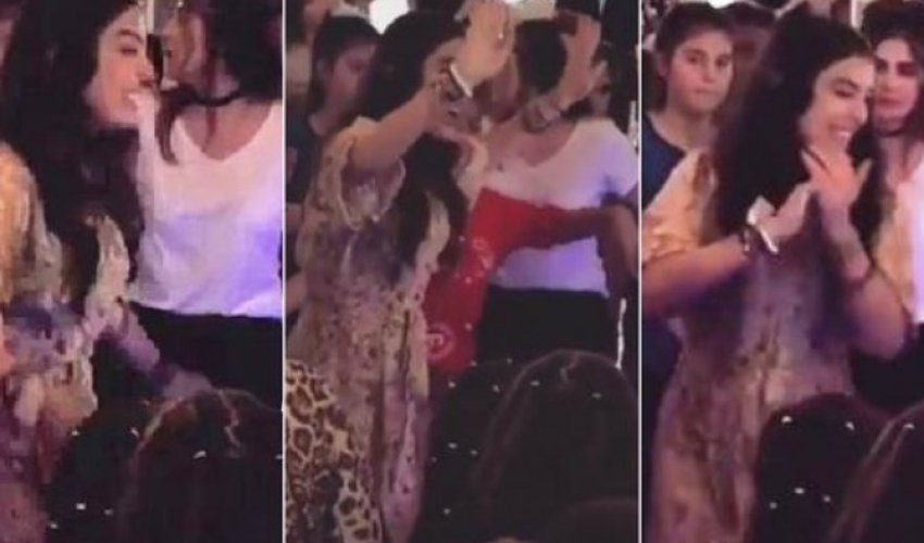 Leyla Əliyeva uşaqlar üçün ləzginka oynadı - VİDEO