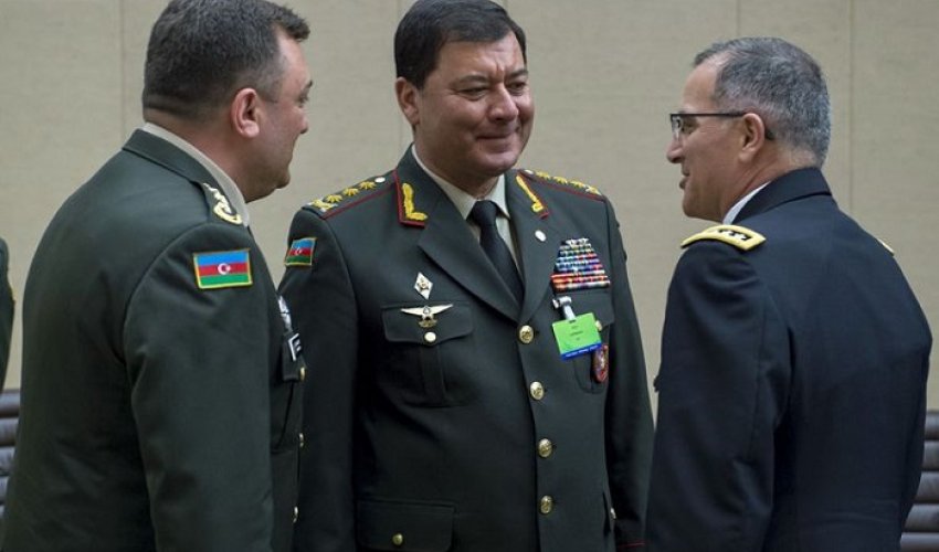 Nəcməddin Sadıqov NATO toplantısında Nəcməddin Sadıqov NATO toplantısında