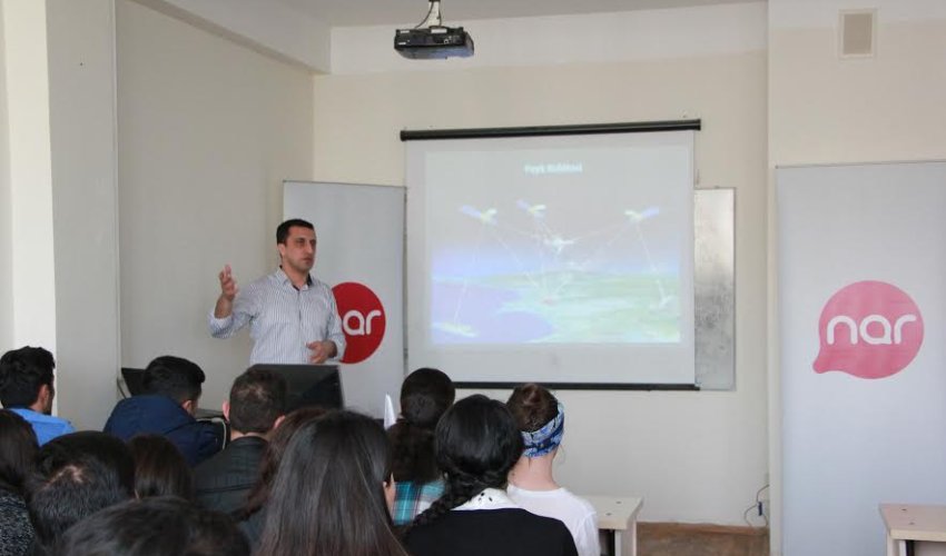 “Nar” has organized training on mobile communications for students