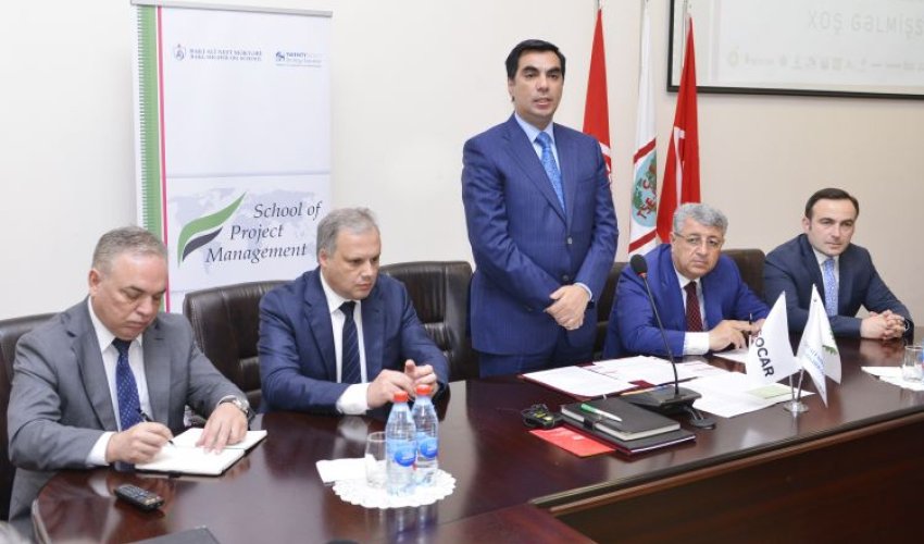 Bakı Ali Neft Məktəbində Layihələrin idarə edilməsi məktəbi açılıb