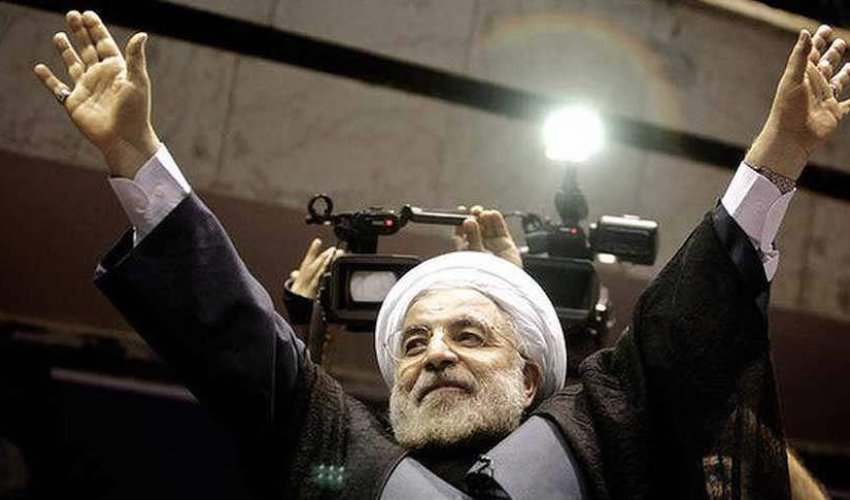 Ruhani yenidən İran prezidenti seçilib