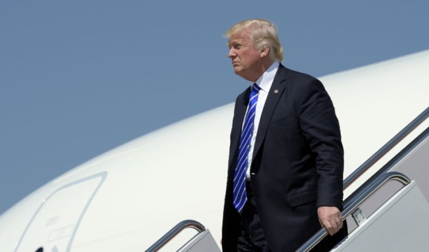 ABŞ prezidentinin ilk xarici səfəri başlayıb