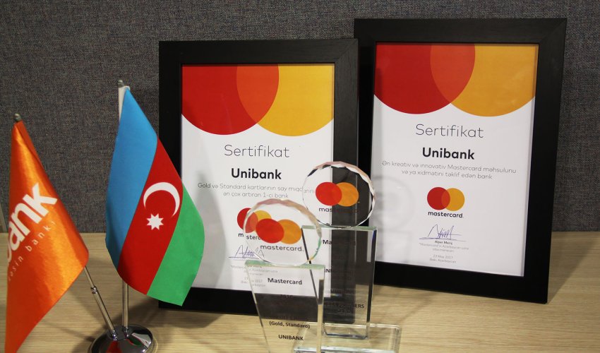 Unibank ilin ən innovativ bankı seçildi