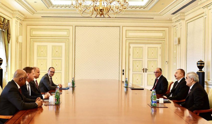 Prezident İlham Əliyev Statoil şirkətinin icraçı vitse-prezidentini qəbul edib
