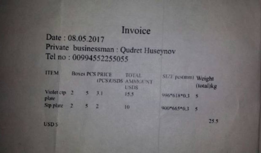 Çində 10 kilo olan mal Bakıya çatanadək necə 33 kilo olub? – Bakıda maraqlı olay