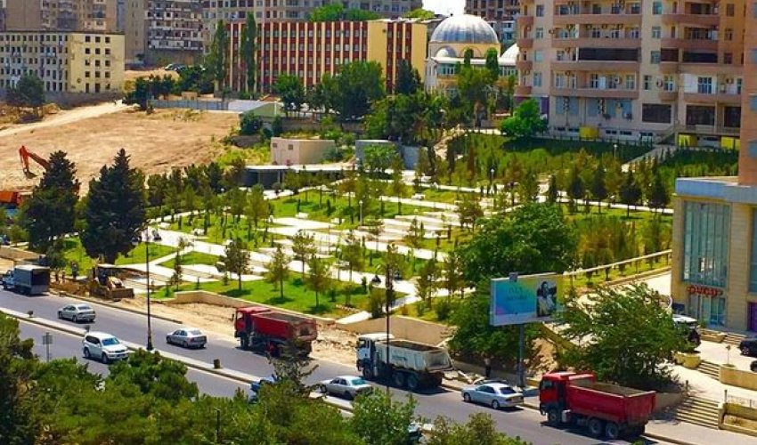 Prezidentin göstərişi ilə salınan parkdan - FOTO