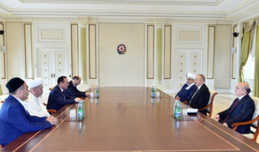 Prezident  Özbəkistanın nümayəndə heyətini qəbul edib