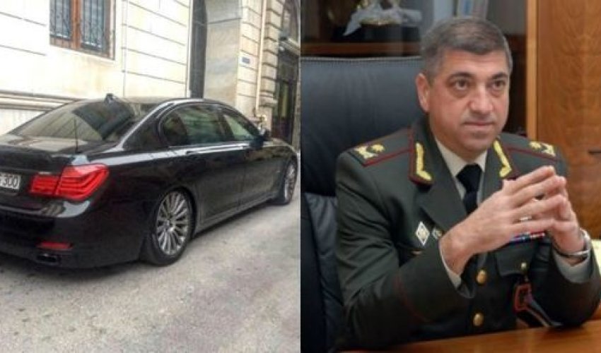 Generalın həbs olunan oğlunun bahalı avtomobilləri – FOTOLAR