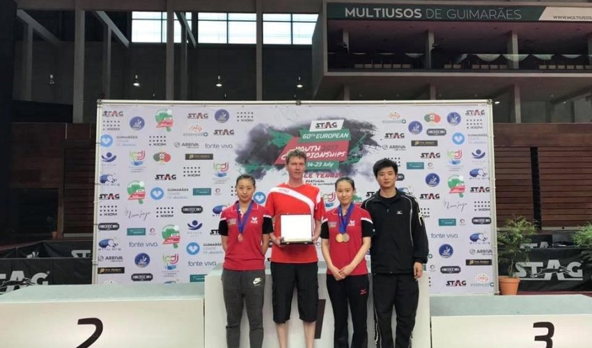 Stolüstü tennisçimiz Avropa çempionudur