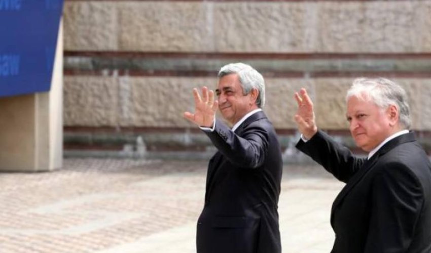 Nalbandyan gözlənilmədən Azərbaycana gəldi 