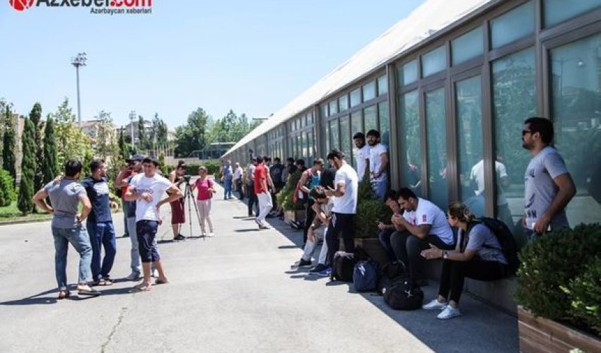 В Баку протестуют известные спортсмены В Баку протестуют известные спортсмены