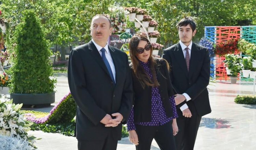 Prezident ailəsində XOŞ GÜN - FOTO