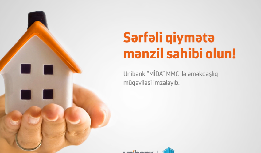 Unibankla mənzil sahibi olun!