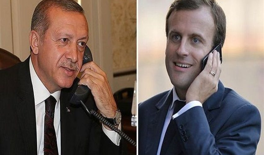 Makron Ərdoğanı fransalı jurnalisti sərbəst buraxmağa çağırıb