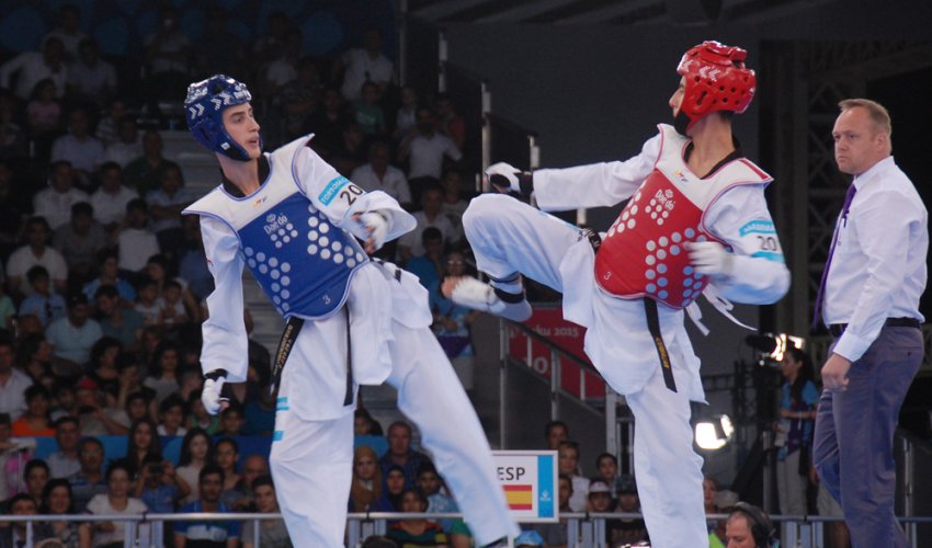 Taekvandoçumuz erməni rəqibini məğlub etdi