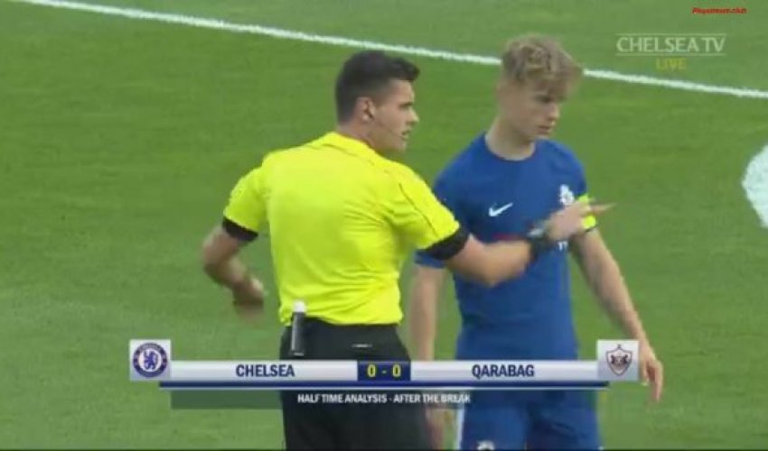 U-19. “Çelsi” – “Qarabağ”. “Qarabağ” 10 nəfər qaldı - YENİLƏNİR