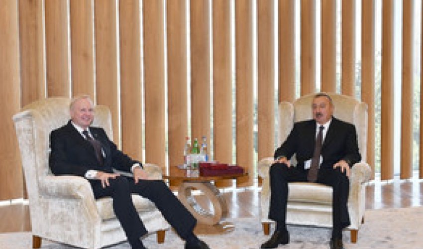 Prezident  BP şirkətinin baş icraçı direktoru ilə görüşüb