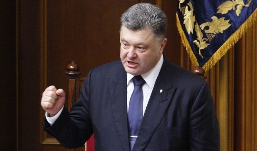 Poroşenko: ABŞ Ukraynaya 500 milyon dollar dəyərində hərbi yardım ayırıb