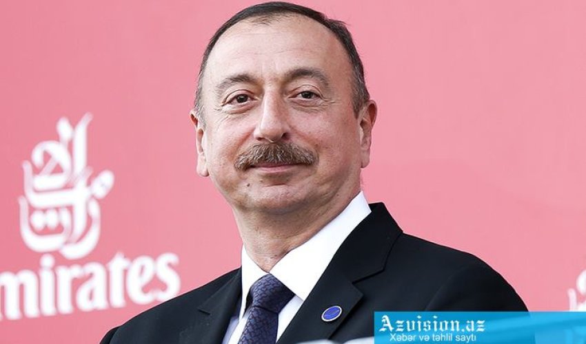 İlham Əliyev Neftçalaya səfər edib