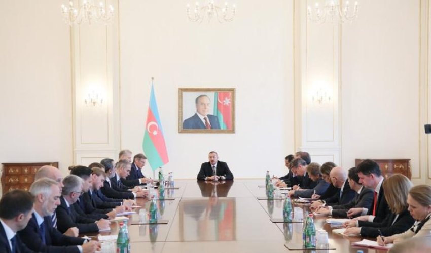 Prezident Avropa İttifaqı Şurasının komitə sədrini qəbul etdi