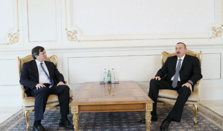 Prezident Endrü Şeferi qəbul etdi