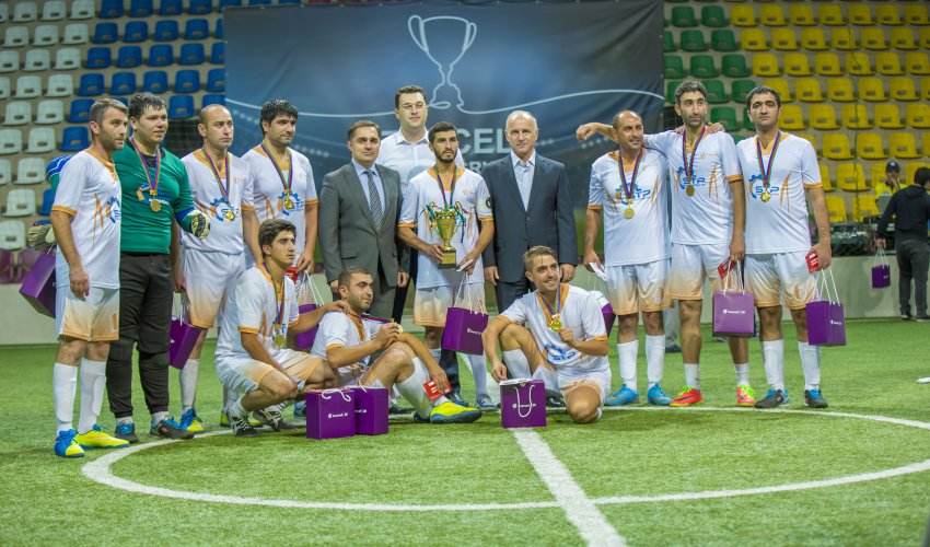Azercell-in korporativ abunəçiləri arasında keçirilən I Futbol Turnirinin qalibi bəlli oldu