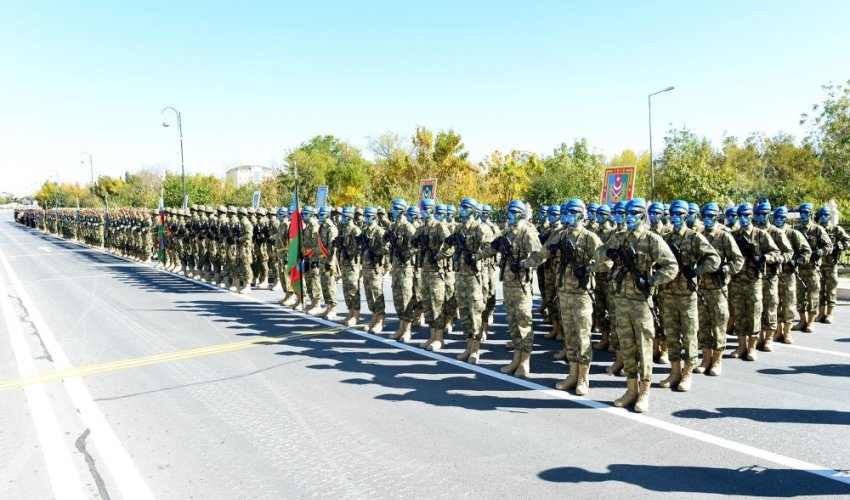 Naxçıvan öz hərbi qüdrətini göstərdi