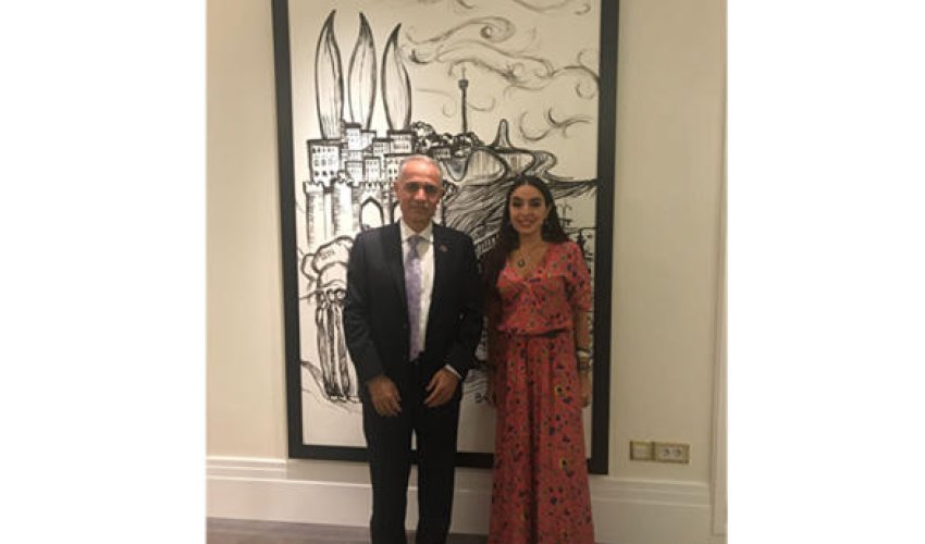 Leyla Əliyeva Qulam İshaqzai ilə görüşüb