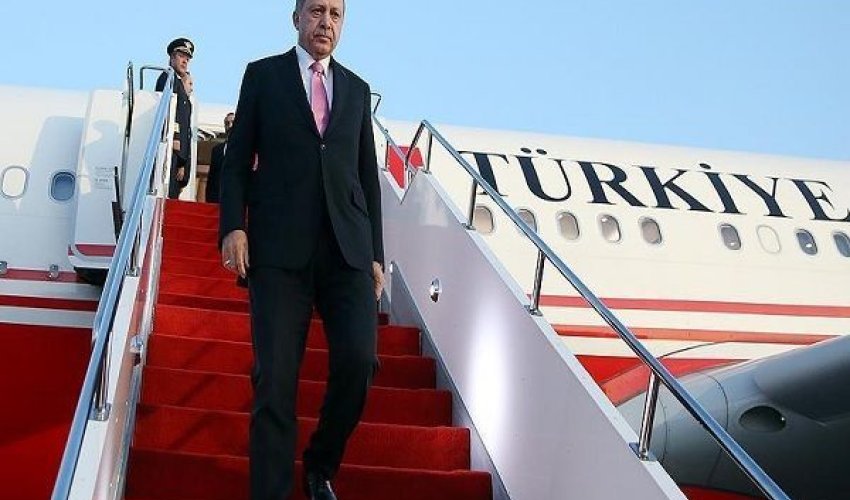 Ərdoğan Azərbaycana gəldi