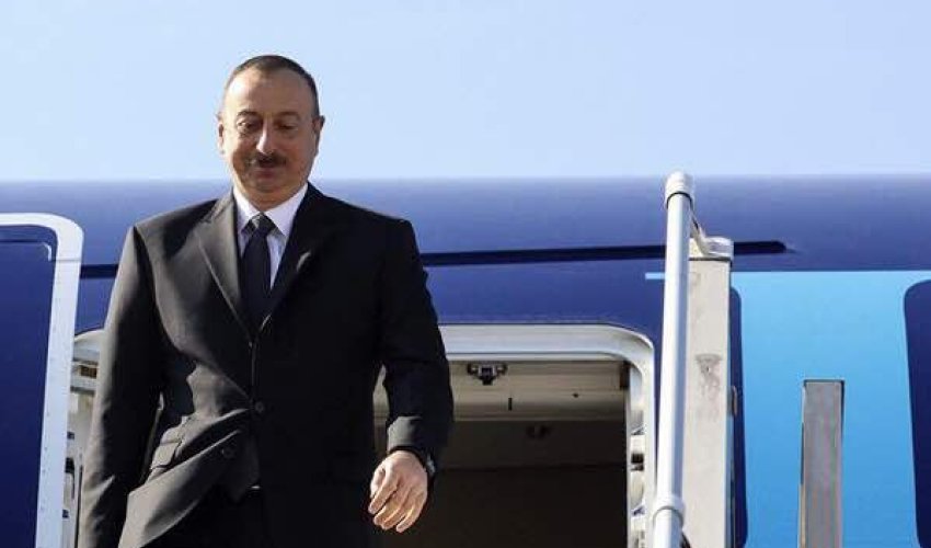 Azərbaycan prezidentinin İrana səfəri başlayıb