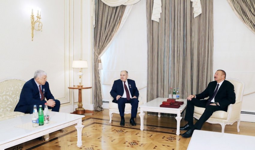 Prezident Rusiya nümayəndə heyətini qəbul edib