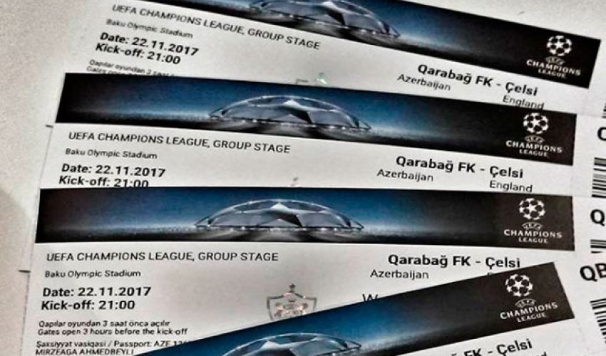 “Qarabağ” – “Çelsi” oyununa biletlər bitdi
