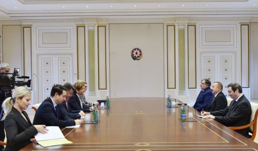 Prezident Xorvatiya baş nazirinin müavinini qəbul edib