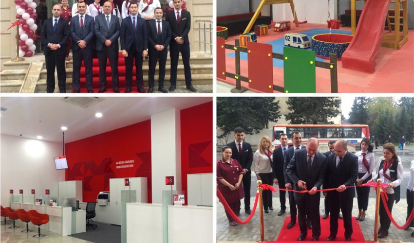 Kapital Bank yeni konsepsiyalı Bakıxanov filialını istifadəyə verdi Kapital Bank yeni konsepsiyalı Bakıxanov filialını istifadəyə verdi